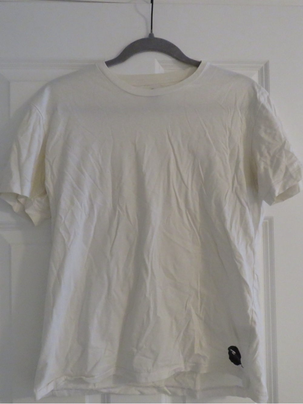 BAPE- Plain White Men’s Crew Neck T-Shirt
